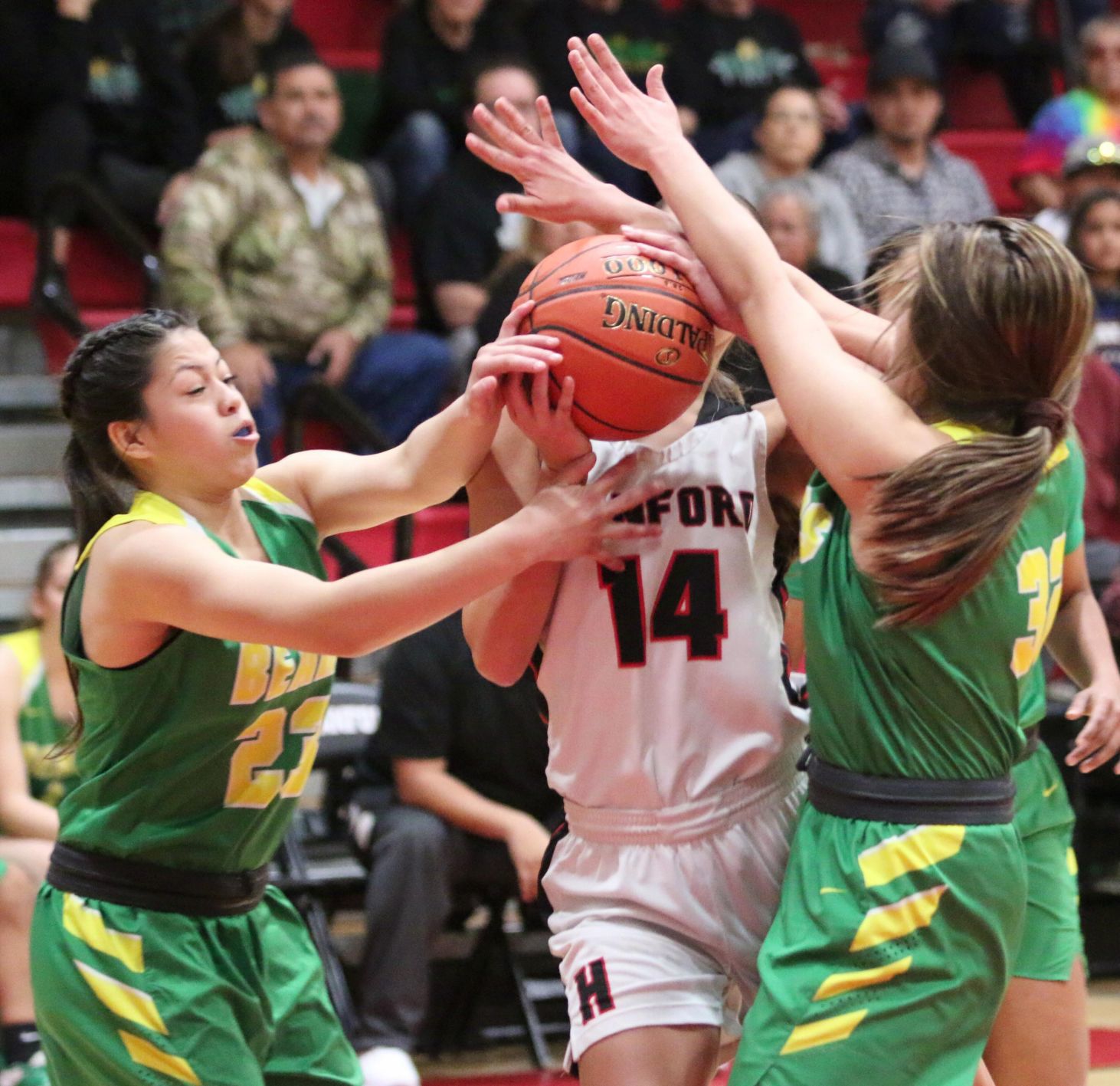 Gallery: Sierra Pacific sweeps season series, beats Hanford 79-58